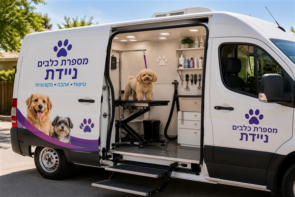מספרת כלבים ניידת מגיעה עד הבית מספרת כלבים ניידת מגיעה עד הבית